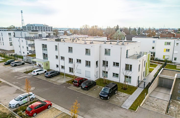 Neubau Wohneinrichtung für behinderte Menschen in Meitingen