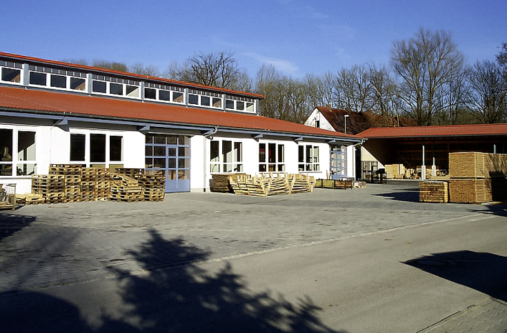 Albertus-Magnus-Werkstätten – Förderstätte, Holzbearbeitung und Holzlager – Günzburg